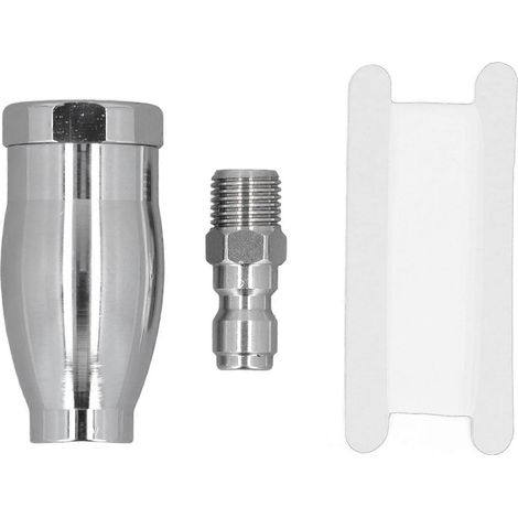 Buse turbo pour nettoyeur haute pression, raccord rapide 1/4 pouce, laiton, buse rotative 3600 PSI pour eau chaude et froide (1/4)