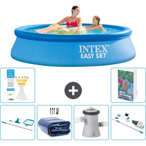 Easy Set Pool Rund - 244x61 cm - 7-teilig S149
