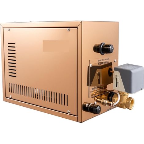 Poêle de sauna Poêle de sauna électrique, Générateur de douche à vapeur électrique 4,5 kw for salle de bain et sauna, équipement de sauna en acier inoxydable, détartra automatique Chauffe-sauna pour b (1/5)