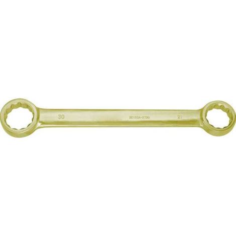 Llave de estrella plana antichispa Al-Br 20x22 mm ALYCO