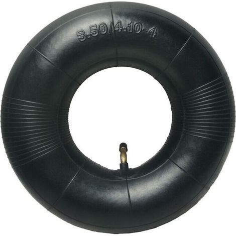 Pneus tubulaires série 4.10/3.50-4 pouces pour chariot à main chariot à main chariot de jardin tondeuse à gazon Tube de remplacement 4.10-4 (2 pièces)