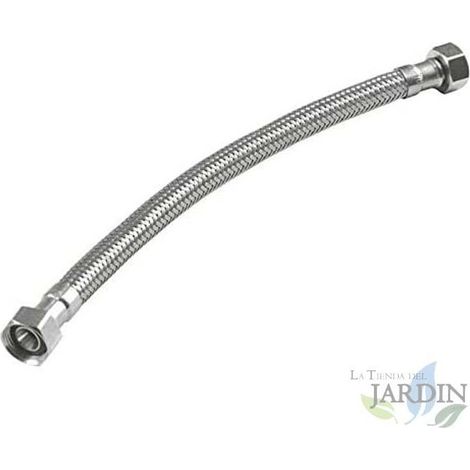 Latiguillo de Fontanería 50cm, 3/8" Hembra - 3/8" Hembra  Latiguillo Inoxidable  Latiguillo de Grifo Flexible (1/3)