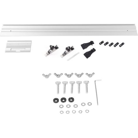 Guide de coupe en rail aluminium universel, ensemble de positionnement linéaire en alliage (1/5)