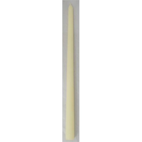 CANDELA CLASSICA 2x40CM AVORIO