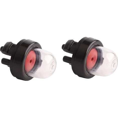 Lot de 2 pompes d'amorçage à essence pour débroussailleuse tronçonneuse Stihl Dolmar Husqvarna McCulloch Walbro Echo Ryobi MTD Makita Jonsered