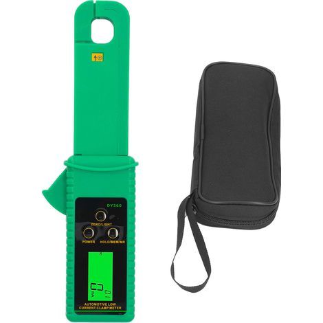 Automotive AC/DC Leakage Current Clamp Meter 0 mA-60 A, Portable Low Voltage Tester, Anti-Interference, Non-Contact, Automotive (1/5)
