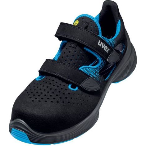 uvex Sandalen 1 G2 S1 68288 blau schwarz Weite 11 Gr. 41 (1/4)