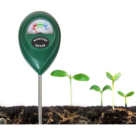 Humidimètre de Sol Hydromètre, Capteur Humidité Sol Hygrometre Plante, Soil Moisture Meter Soil Tester Jardinage Testeur de Sol Mètre d'humidité (Pas Besoin de Batterie) (1/5)