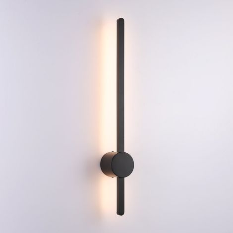 Aplique De Pared Minimalista Lineal "MARKEL" 10W - Blanco Cálido