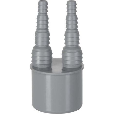 Raccord double pour tuyau DN 50/2x8-19 mm