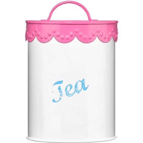 Premier Housewares Pink Lace Tea Canister (1/2)
