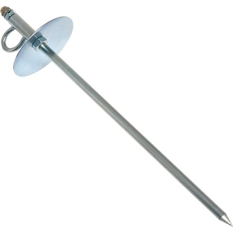 Supporto K&F per il terreno di 38 cm in argento