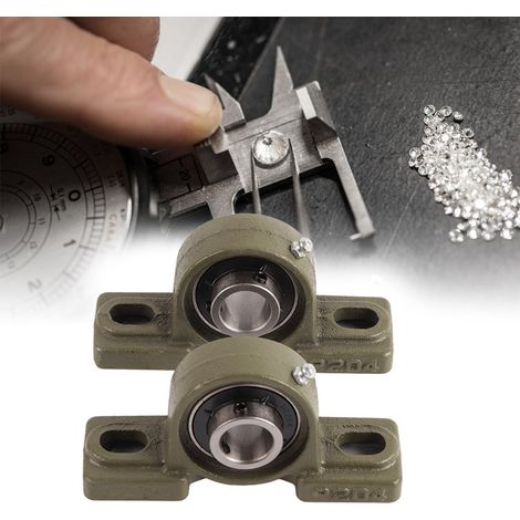 2 paliers à billes UCP204, diamètre d'alésage 20 mm (1/5)