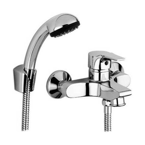 MONOCOMANDO VASCA CON DUPLEX SERIE FLAT Misura: Cromo