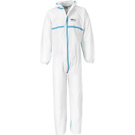 Mono de protección BizTex Microporous 4/5/6 antiestático PORTWEST ST60 M Blanco
