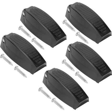 Lot de 5 supports porte, crochets rangement pour remorque (1/5)