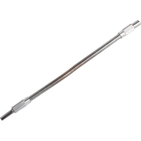 Tournevis électronique avec rallonge flexible et support de douilles – 300 mm, acier trempé, compatible avec embouts standard (1/5)