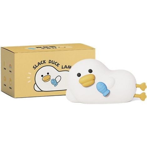 Veilleuse USB en silicone arc-en-ciel avec minuterie, jolie lampe en forme de canard pour chambre d'enfant, contrôle tactile, éclairage d'ambiance rechargeable 15 cm (1/5)