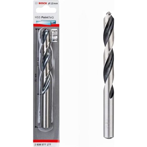 Bosch Professionel HSS- PointTeQ Ø 13 mm x101 x 151 mm Metallbohrer-