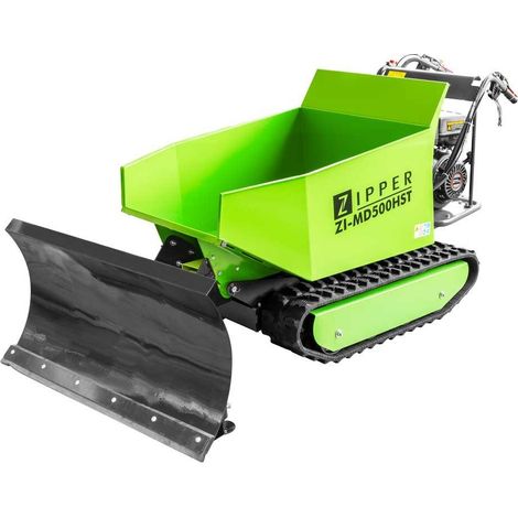 Carretilla de orugas mini dumper 302cc 500 kg ZIPPER zi-md500hst