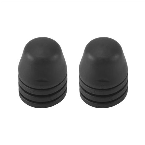 Limiteurs de capot en caoutchouc noir (lot de 2) pour Bora, Cadillac, Jetta, Golf, Passat, Touran et Skoda Fabia, référence 867827500A