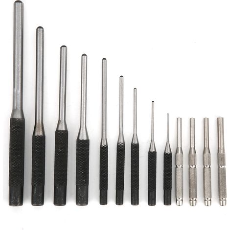 Kit de 13 outils de perforation pour ceintures en cuir à faire soi-même - Kit d'outils de perforation pour artisanat du cuir (13 pièces) (1/3)