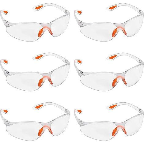 Lot de 6 Lunette de Protection Travail (1/5)