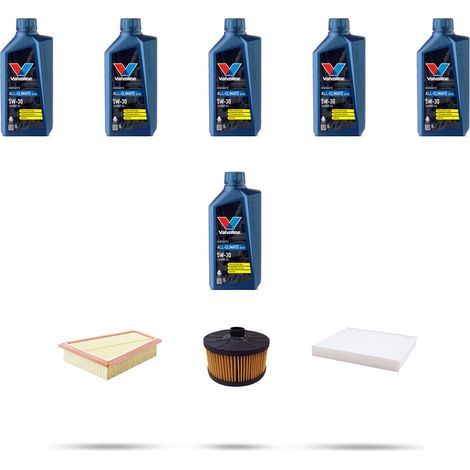Kit tagliando 3 FILTRI e 6L OLIO compatibile con Mercedes Classe T (W420) 180 96kw Dal 2021 (1/5)