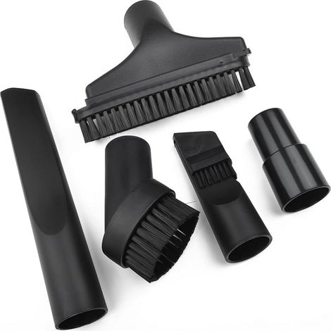 Kit 5 Accessoires Aspirateur - Brosse Plate Et Tête 2 En 1 - Pour Karcher MV2 WD3 DS 5500 - Lot De 5 Pièces (1/5)