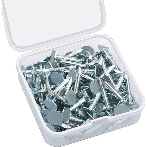 Lot de 80 clous de toiture en feutre pour abris de jardin (1/5)