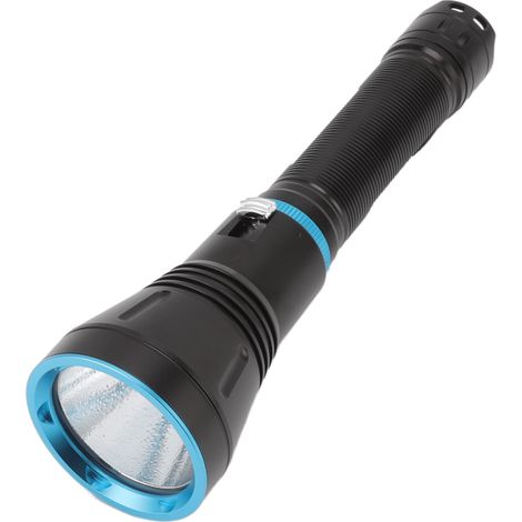 Professionelle Unterwasser-Taschenlampe aus Aluminiumlegierung, geeignet für Höhlenforschung, bis zu einer Tauchtiefe von 150 Metern (1/5)