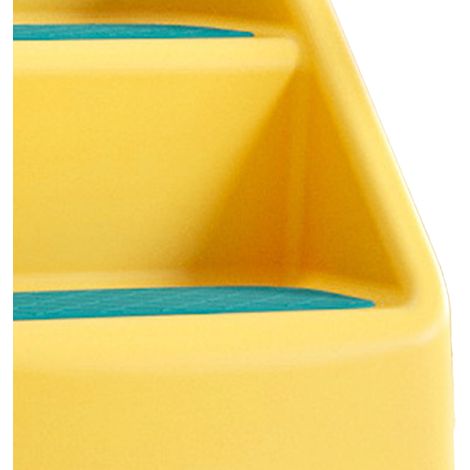 Marchepied pour enfants, échelle pour se laver les mains des bébés, repose-pieds pour lavabo, marchepied d'escalier, repose-pieds pour toilettes pour tout-petits, jaune (1/4)