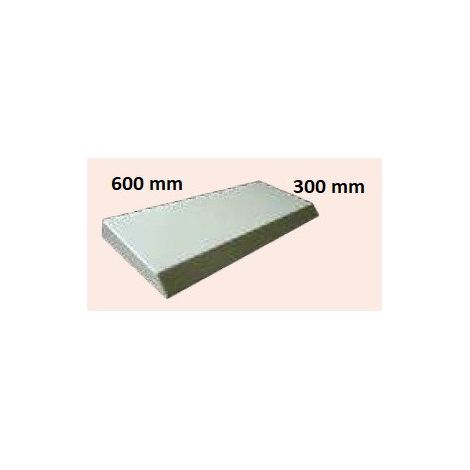 Toit metallique à visser sur coffret 600x300mm GYSSEY
