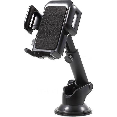 support Tlphone Voiture Ventouse Pour Tableau De Bord Pare-brise, Support Voiture Rotation 360 Bras Prolong Angle Tlescopique Porte Telephone Voit (1/5)