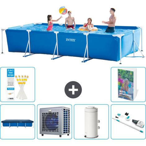 Rechteckiger Frame Pool - 450x220x84 cm - 7-teilig S25 (1/5)