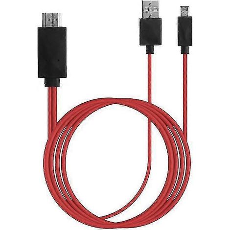 Adaptateur/convertisseur de câble TV HD 1080p pour Huawei HW-03E MHL Micro USB vers HDMI (1/4)