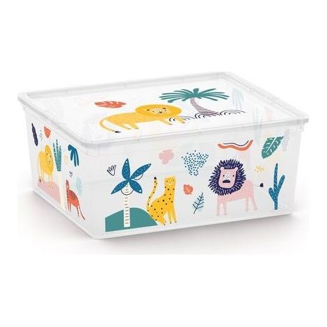 Keter Scatola Salvaspazio Box Style Wild Animals