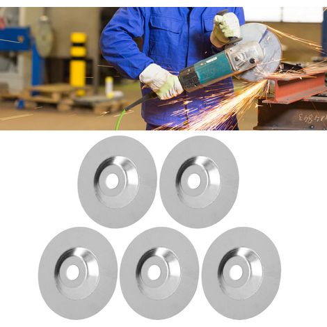 Disque de meulage diamanté de 4 pouces, disque de meulage diamanté de grain 1000.