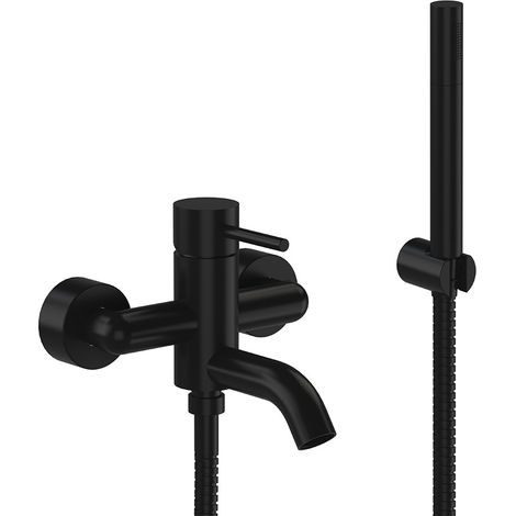 Miscelatore vasca nero opaco serie X Style (1/3)