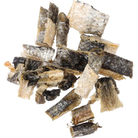 Friandises Nature Peau de saumon Court 60 g pour chien - Flamingo (1/3)