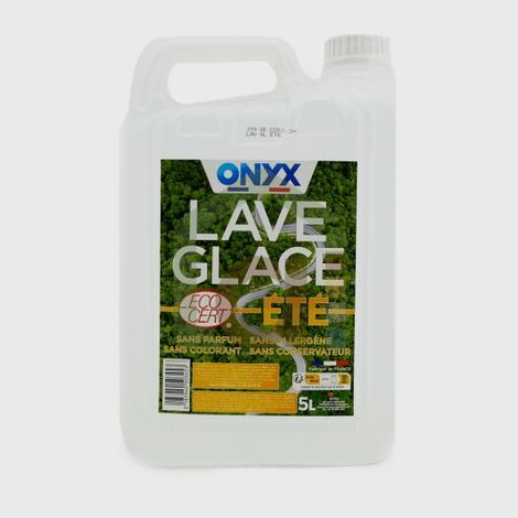 Lave glace été écologique ONYX,