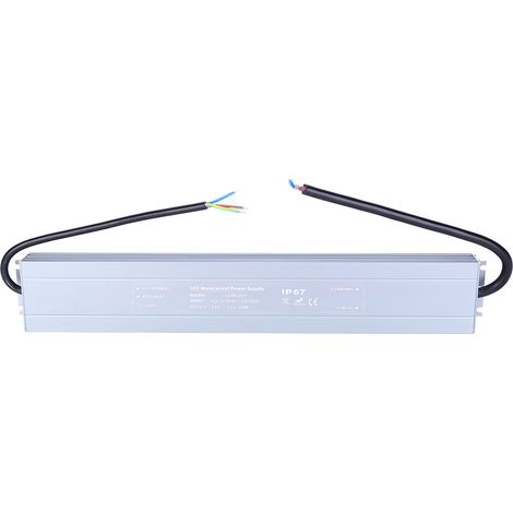 Ultradünnes, wasserdichtes Schaltnetzteil (AC/DC) mit eloxierter Oberfläche HRUW-360W-24V 170-240VAC (50/60HZ) (1/5)