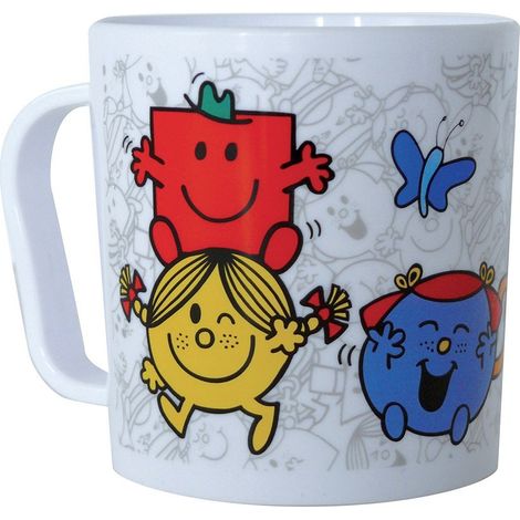 FUN HOUSE 005184 Signor Signora Tazza Microonde per Bambini Polipropilene, Multicolore, 10,5 x 8,2 x 8,7 cm (1/2)