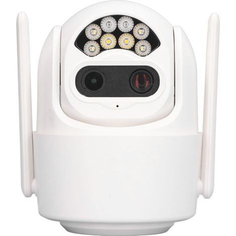 Caméra Extérieure WiFi 1080P avec Zoom, Alimentation 110-240V et Prise UE pour Surveillance (1/5)