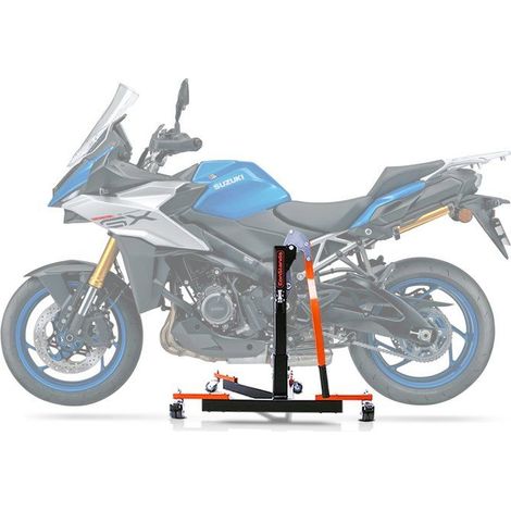 Werkstatt-Stütze Centrale CS Power Evo für Suzuki GSX-S 1000 GX 24-25 orange