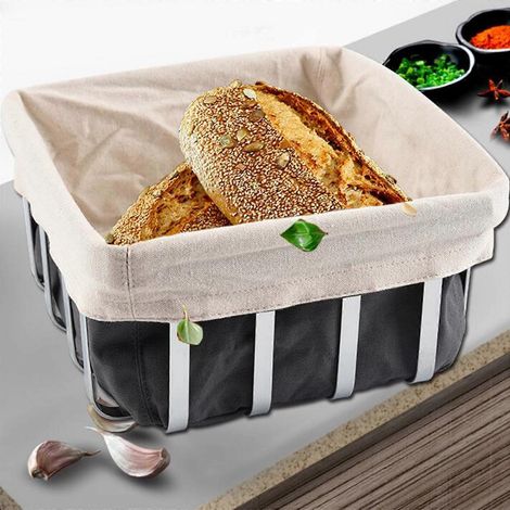 Boîte à pain extra large de style campagnard pour comptoir de cuisine, rangement pour pain, boîte de rangement, décoration intérieure (1/4)