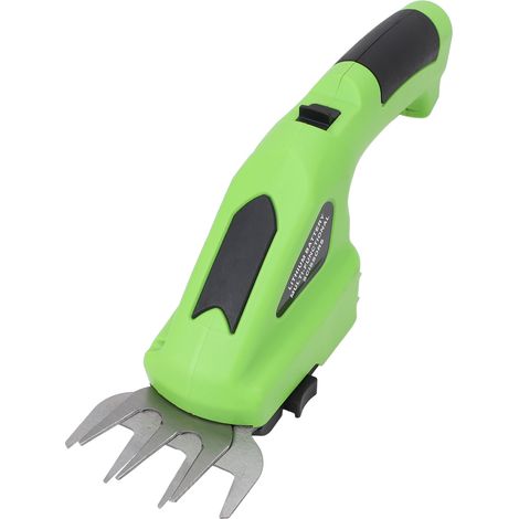Cisaille à gazon et taille-haie sans fil 2 en 1, batterie 2000 mAh, tondeuse électrique portative pour jardin. (1/5)