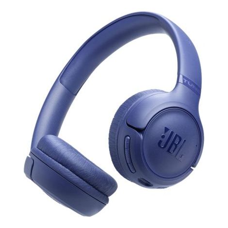 JBL Tune 530BT, Sonido de Graves Puros, personalizJBL tu Sonido con la aplicación JBL Heads, 2 micrófonos de formación de Haz para Llamadas, Azul (1/4)