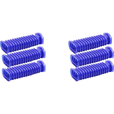 Lot de 6 raccords de tuyau d'aspiration bleus pour aspirateurs V6, V7, V8, V10 et V11 - Pièces de rechange (1/5)