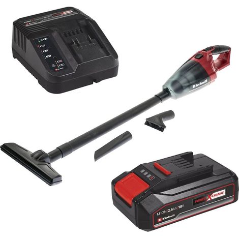 Einhell 18v Cordless Vacuum Cleaner Handheld Vac TE-VC 18 + 2.5AH Charging Kit